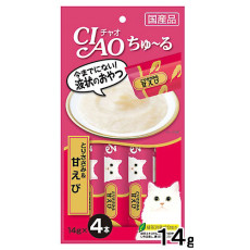 CIAO chura Chicken and Amaebi (14 g x 4 pieces)雞肉+甜蝦醬 (14gX 4塊) 